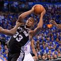 Ibaka Durant Diaw Oklahoma City Thunder San Antonio Spurs NBA končnica konferenč