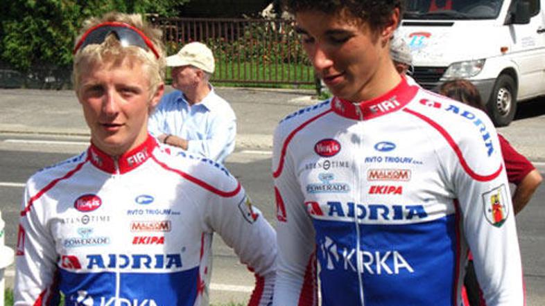 Blaž Jarc (desno) je poskrbel za presenečenje letošnjega DP.