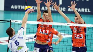 SPORT 18.01.12 Ach Volley, odbojka, Stozice, foto: Bostjan Tacol