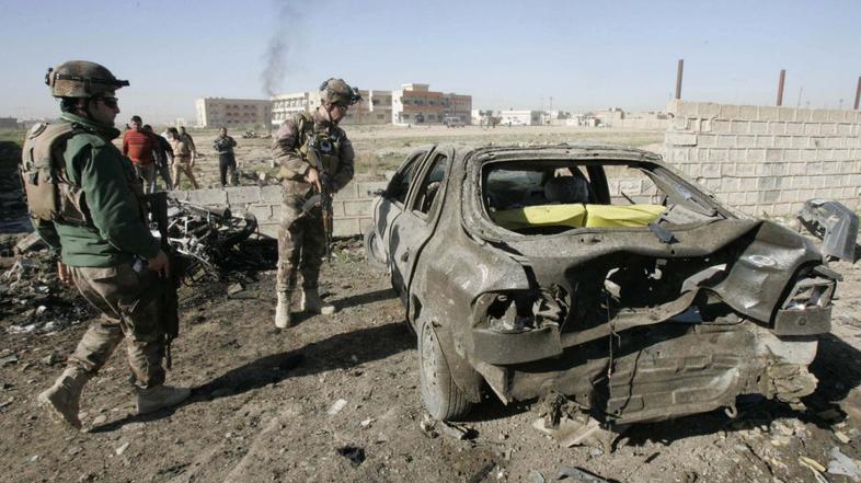 Eksplozija bombe v Kirkuku