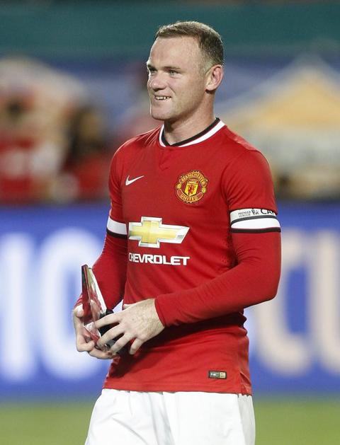 Rooney Manchester United Liverpool Champions cup