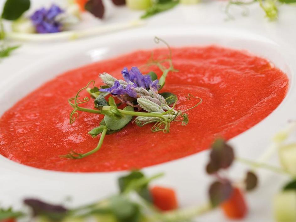gazpacho, gaspačo, juha