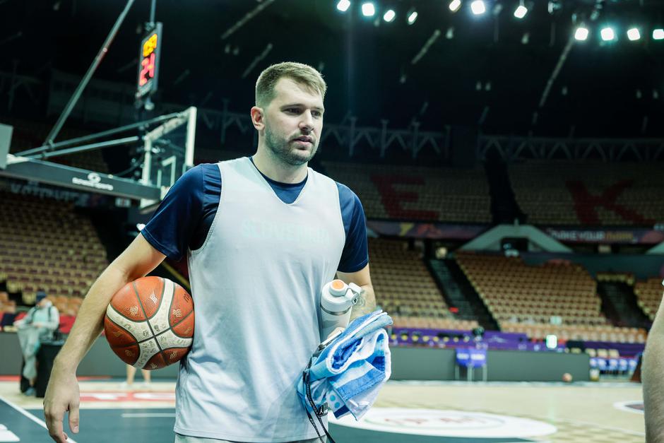 trening košarkarske reperezentance slovenije, eurobasket 2025, luka dončić | Avtor: Saša Despot