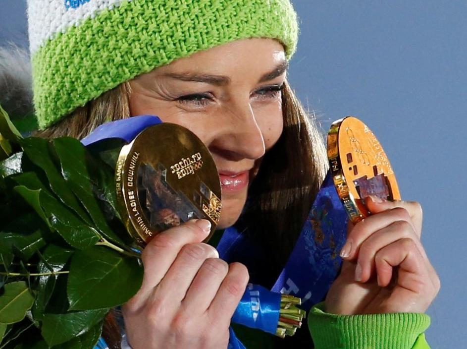 Tina Maze - podelitev