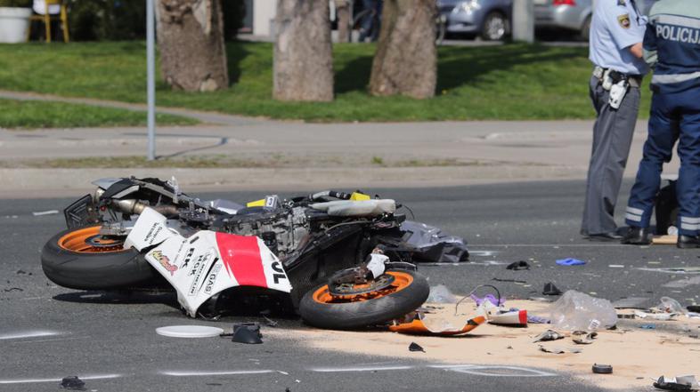 prometna nesreča Zaloška