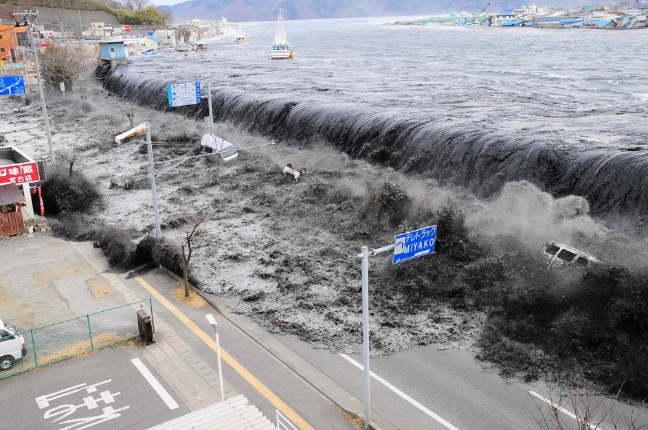 Japonska potres cunami