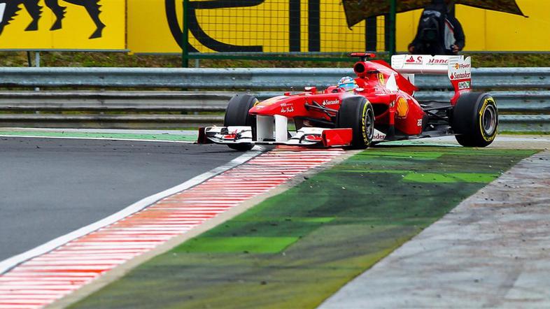 formula vn madžarske 2011 alonso ferrari
