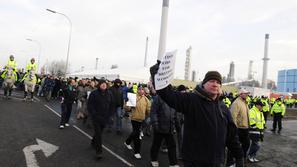 Tako so v petek protestirali v Veliki Britaniji.