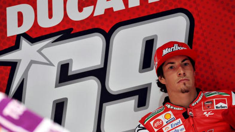 Američan Nicky Hayden se je pred letošnjo sezono iz Honde preselil k Ducatiju.