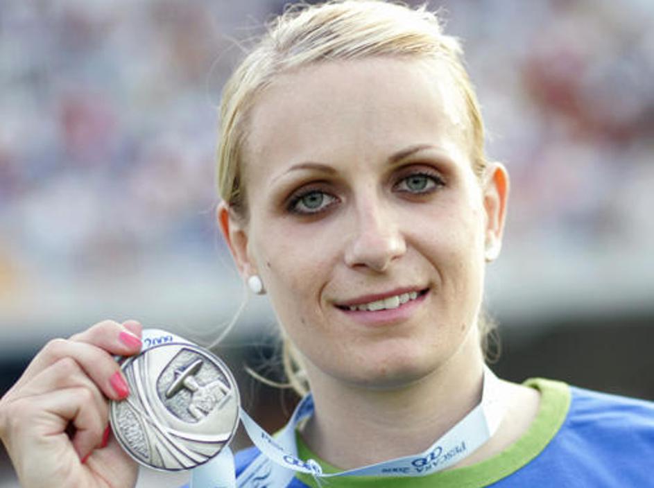 Sabina Veit si je priborila srebrno kolajno.