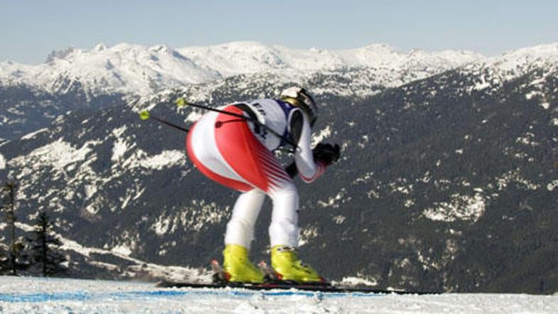 Nicole Hosp se je ta konec tedna nadejala novih točk.