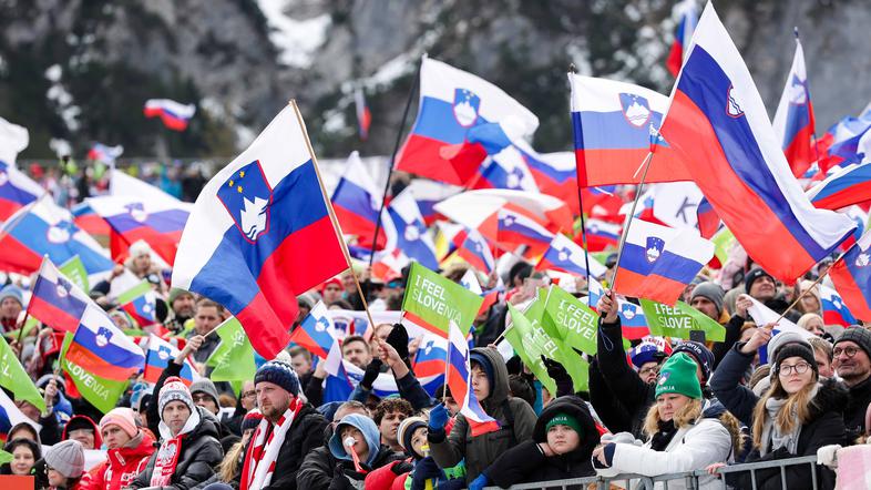 navijači, zastave, planica 2026
