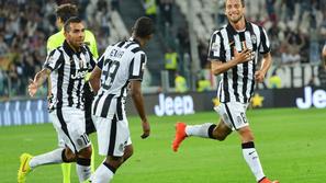 Tevez, Evra, Marchisio