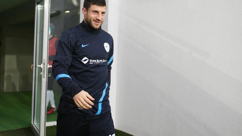 bojan jokić slovenska nogometna reprezentanca trening stožice