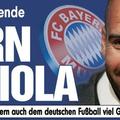 Guardiola Heynckes Bayern Bild.de novica ekskluzivno