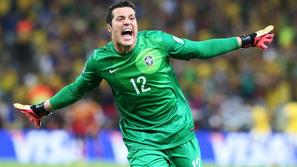 Julio Cesar Brazilija Španija pokal konfederacij finale Rio de Janeiro Maracana