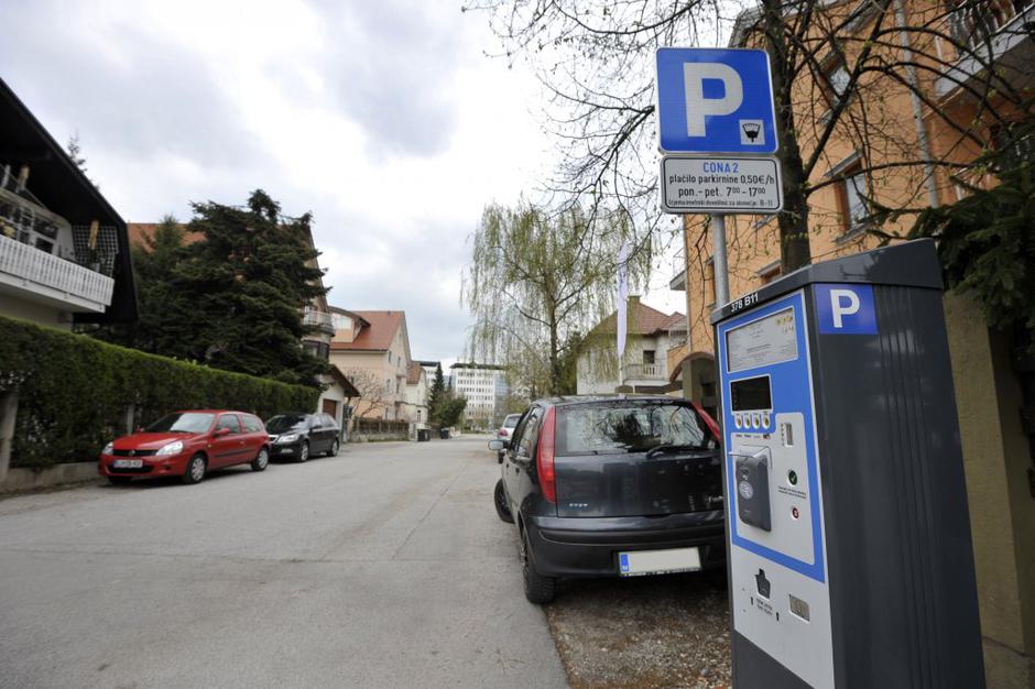 parkiranje parkomat | Avtor: Anže Petkovšek