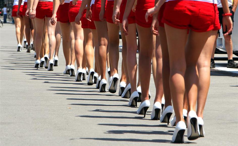 paddock girls Istanbul 2010
