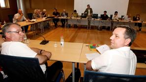 Stavkovni odbor, ki ga vodi Dušan Miščevič (na fotografiji levo), bo vprašanje, 