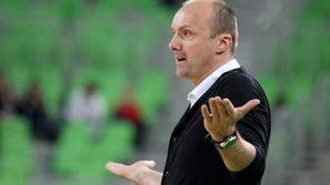 Jure Zdovc se že veseli dvoboja z Željkom Obradovićem. (Foto: Boštjan Tacol)