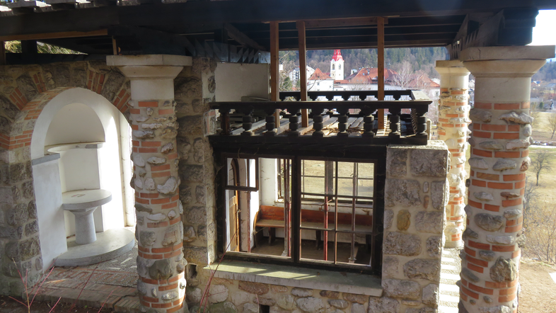 Jožamurka, Begunje na Gorenjskem, paviljon, Jože Plečnik