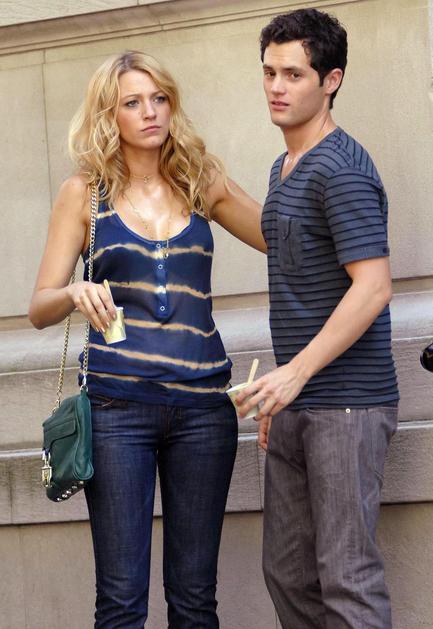 Blake Lively Penn Badgley