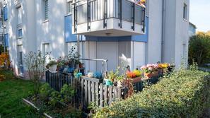 pogled na stanovanje, v katerem je umrla sedemletna deklica Leipzig