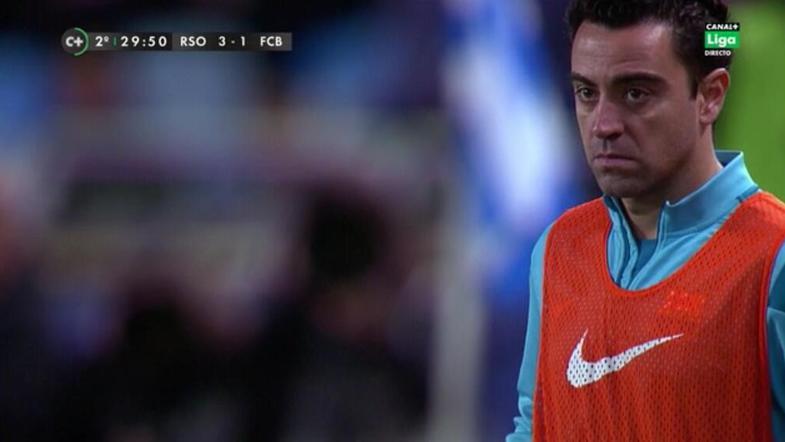 Xavi Real Sociedad Barcelona Liga BBVA Španija prvenstvo