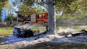 Nesreča lamborginija huracana