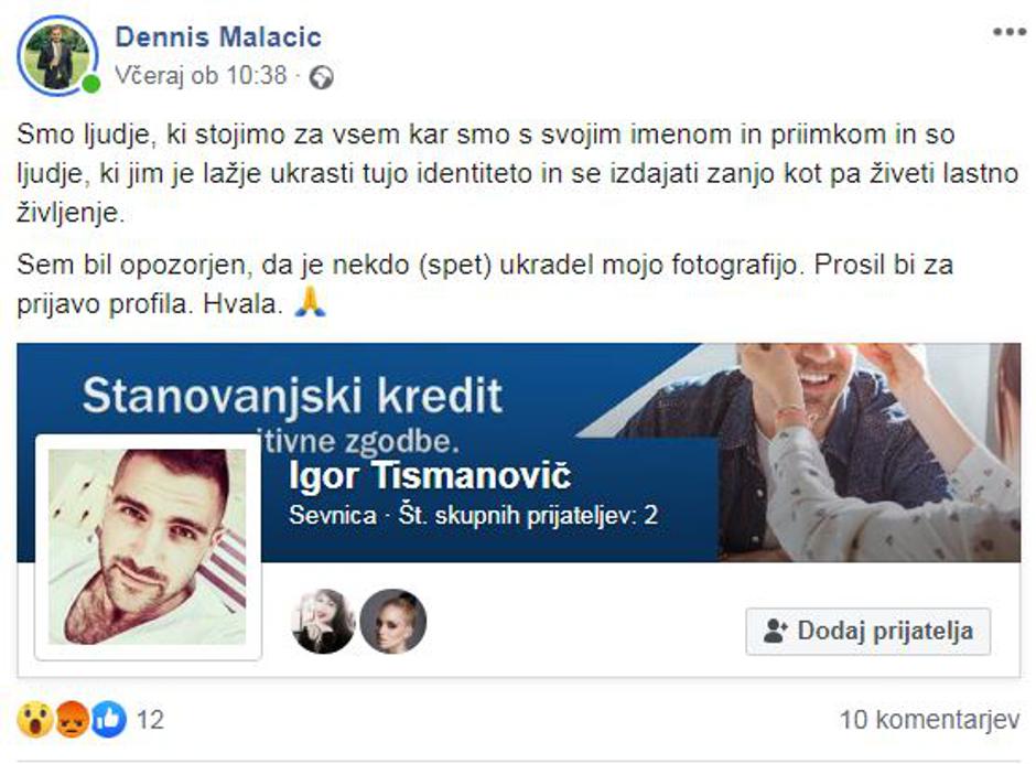 Denis Malačič | Avtor: Facebook