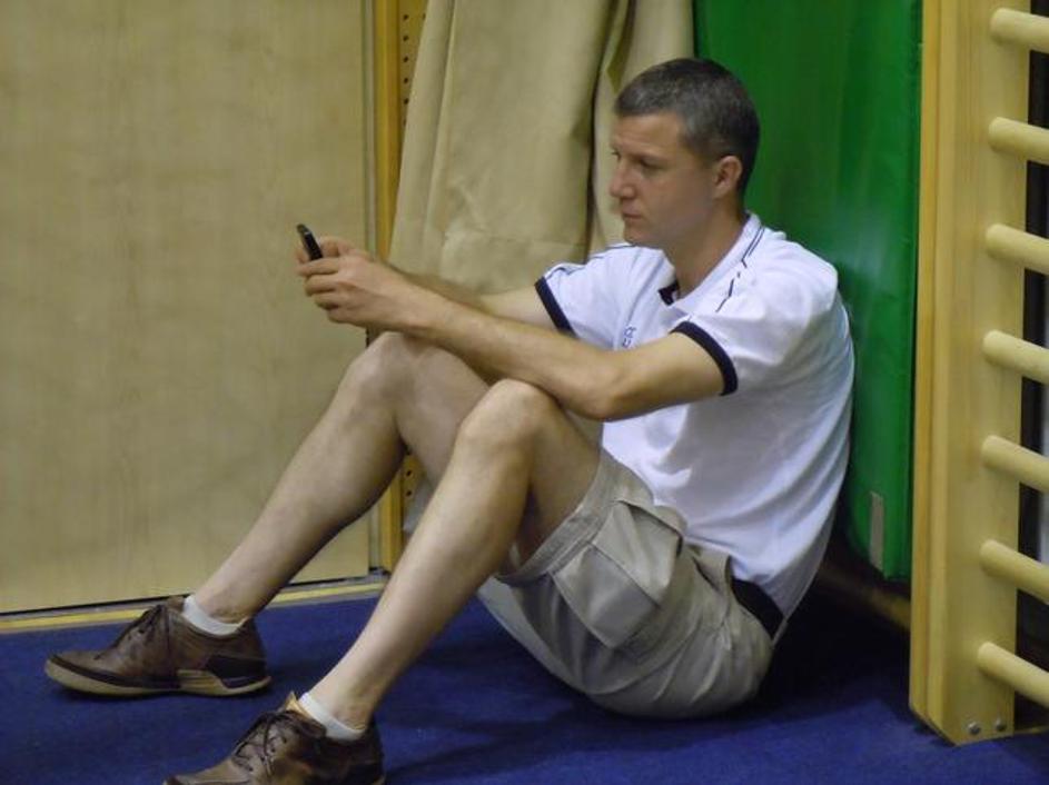 Trening slovenske reprezentance v Kranjski Gori