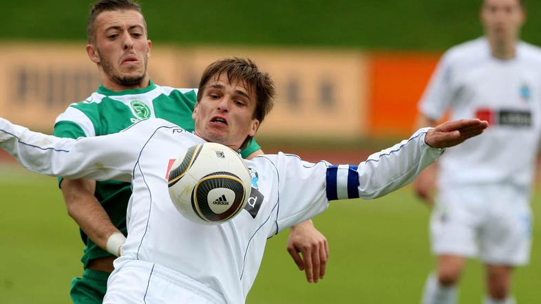 Nogometaši Drave so v lanski sezoni izpadli iz prve slovenske lige. (Foto: Nik R