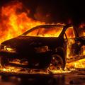 Avto v ognju