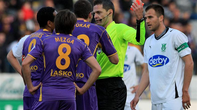 Damir Skomina Dejan Mezga Marcos Tavares Nejc Potokar Dalibor Radujko izključite