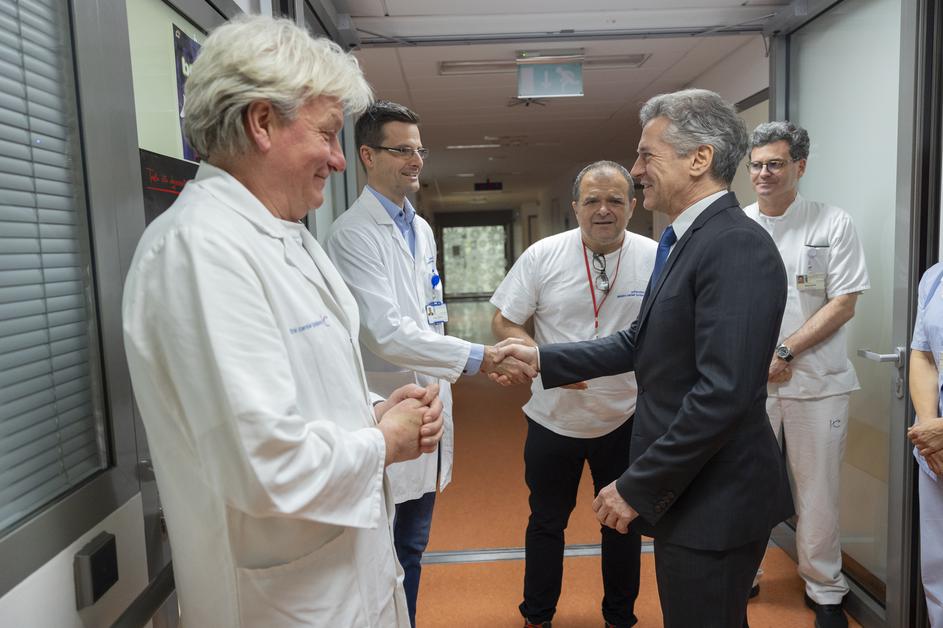 obisk hematološkega oddelka UKC Ljubljana