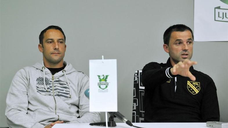 Ljubljanski trenerski dvojec Kosič-Čeh je v času delovanja pri Olimpiji preživel