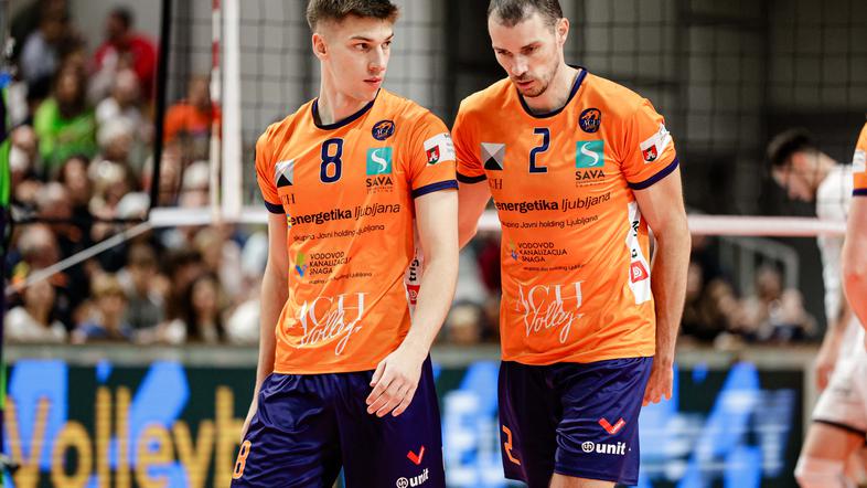 odbojka ACH Volley - Orion Stars, Luka Marovt, Alen Pajenk