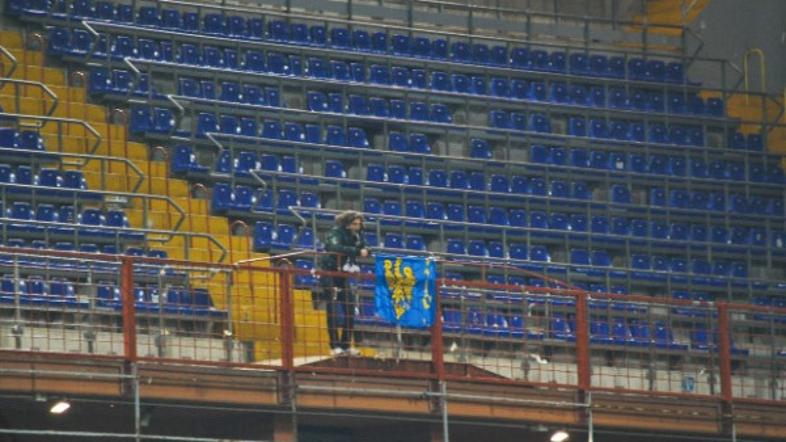 Sampdoria Udinese Arrigo Brovedani osamljeni navijač
