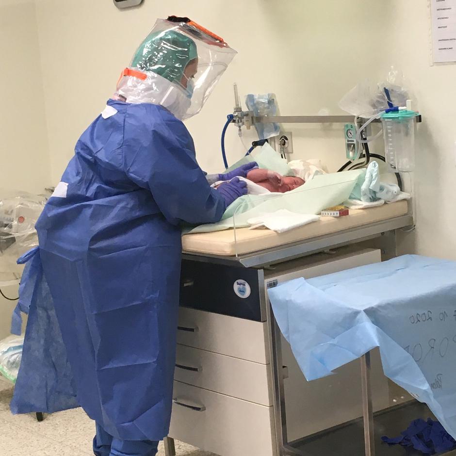 Porod v času koronavirusa | Avtor: UKC Ljubljana