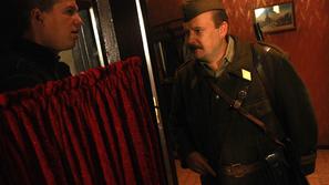 Peter Musevski, ki v Piran – Piranu igra partizanskega komandanta, film opisuje 