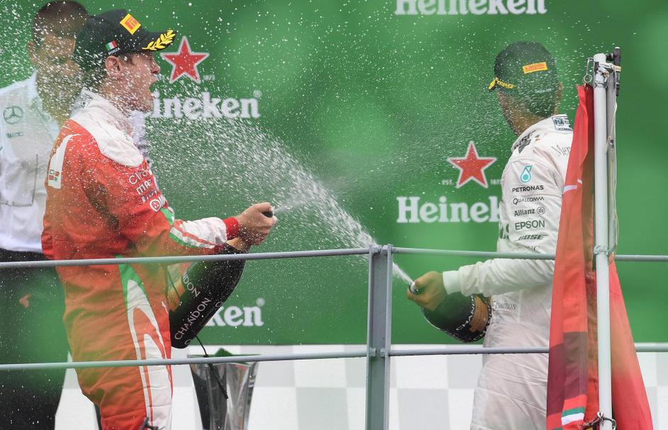 Vettel Hamilton Monza