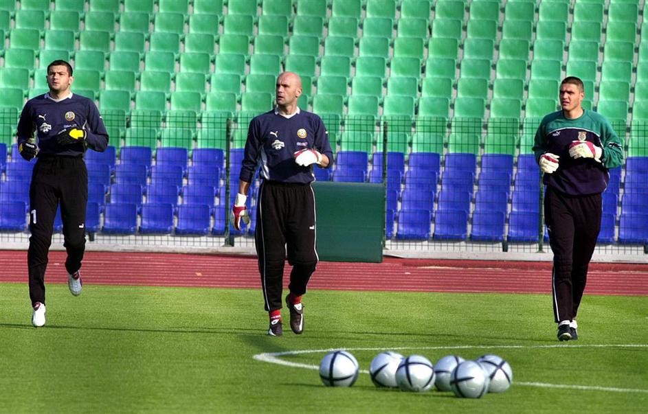 3. Dimitar Ivankov (skrajno desni) je Bolgar in ima za zdaj v svoji staistiki 42