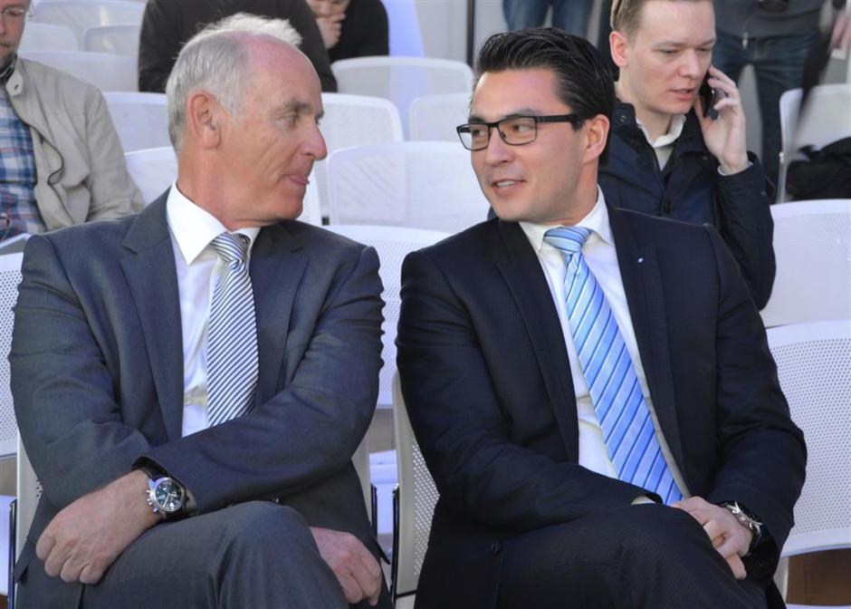 Jože Mermal in Lothar Schupet | Avtor: Gregor Prebil