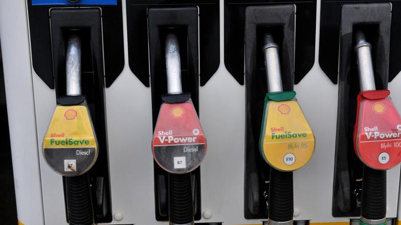 Shell bencinska črpalka