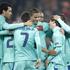 Lionel Messi Afellay Adriano Villa Busquets gol zadetek veselje slavje proslava 