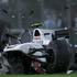 VN Avstralije dirka 2010 nesreča Kamui Kobajaši Sauber