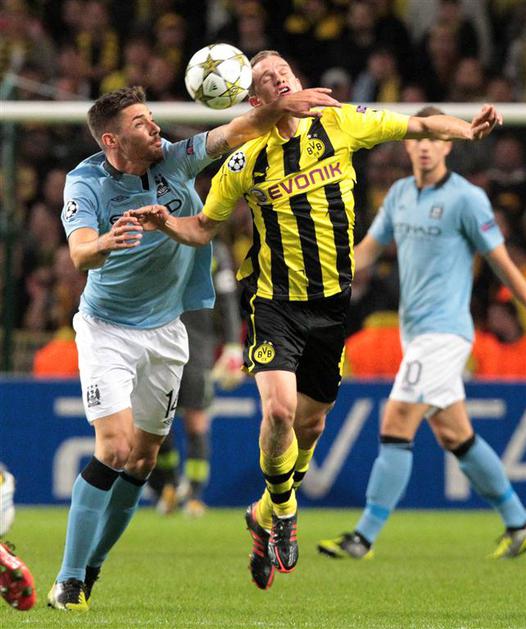 Javi Garcia Bender Manchester City Borussia Dortmund Liga prvakov