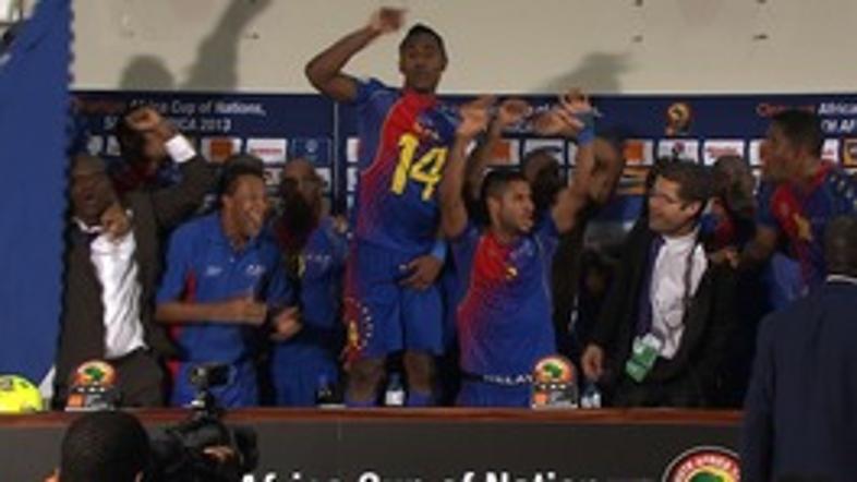 Kapverdski otoki Zelenortski otoki Angola afriški pokal narodov novinarska konfe