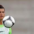 Ronaldo Portugalska Euro 2012 priprave Obidos žoga