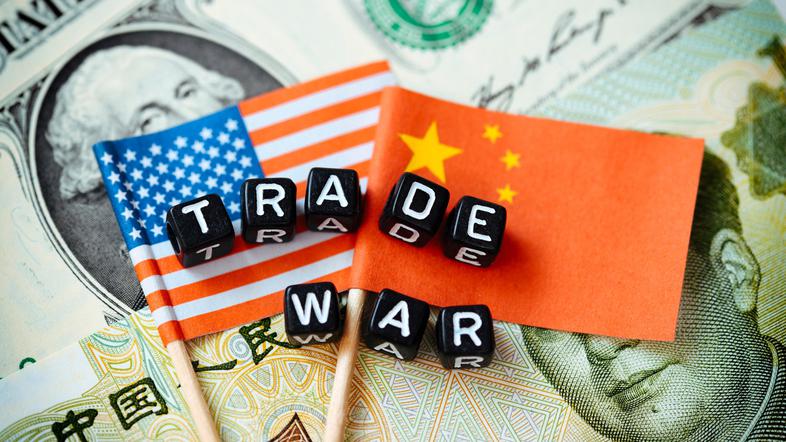 trgovinska vojna Kitajska ZDA